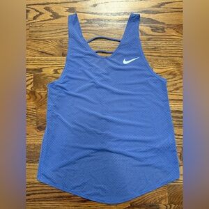 Nike Perforated Purple Sports Tank Top